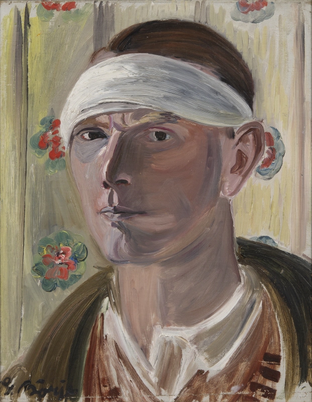 Gideon Börje (1891-1965), konstnär, tecknare, gift med Irma Ellioth
