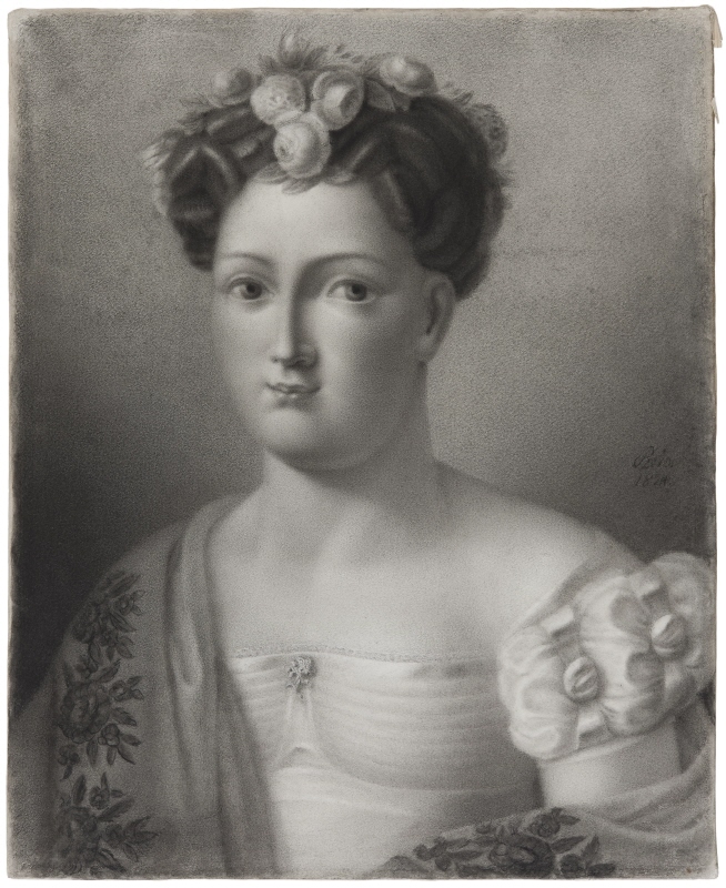 Porträtt av Sophia Palmstruch gift Crusenstolpe