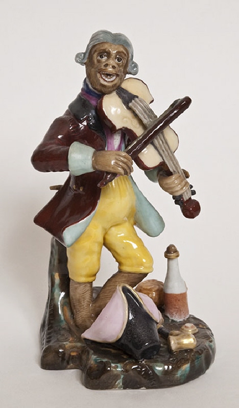 Figurin, Apa som spelar fiol
