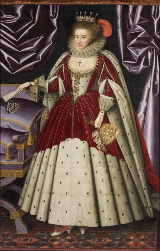 Lucy Harington (1581-1627), grevinnan av Bedford, gift med Edward Russel, Earl of Bedford