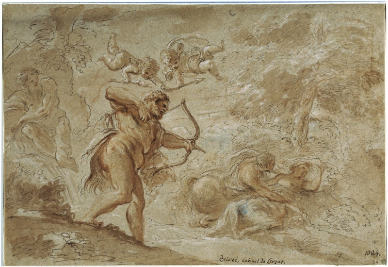 Hercules about to Kill Nessus
