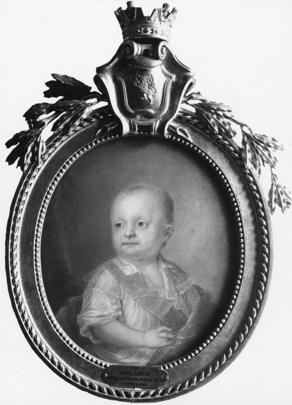 Karl Gustav (1782-1783), prince of Sweden, duke of Småland