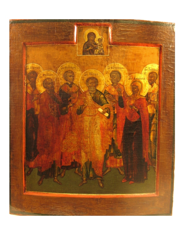 Selected Saints venerating the Mother of God