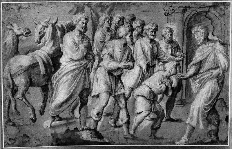 Joseph and his nine brethren (The presentation of Benjamin)