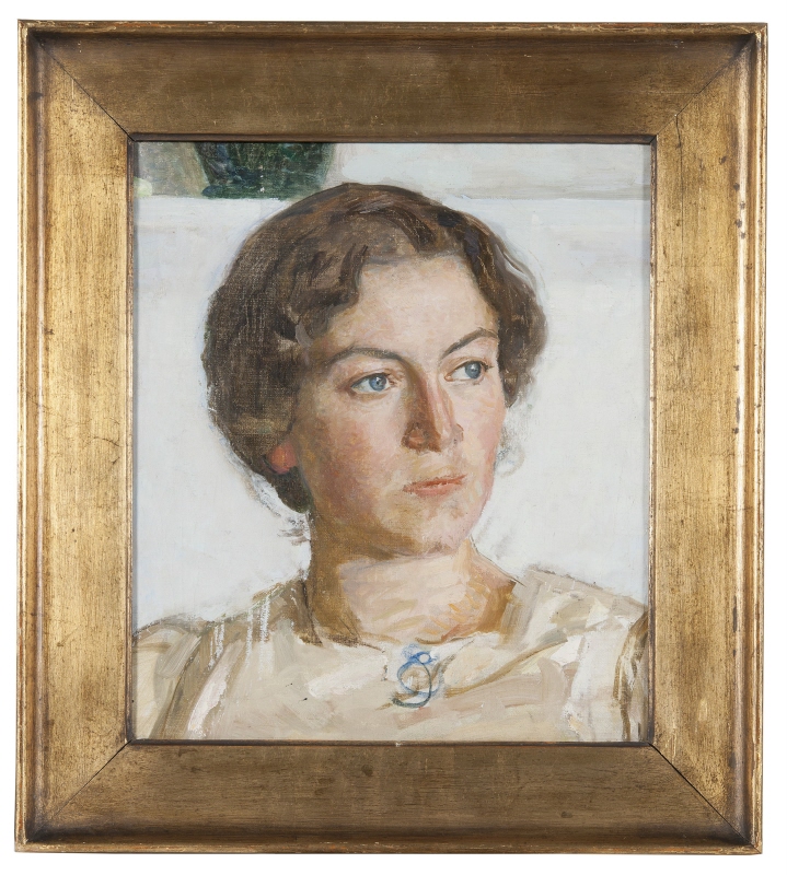 Portrait of Bodil Faber (Daughter of the artist Viggo Johansen)