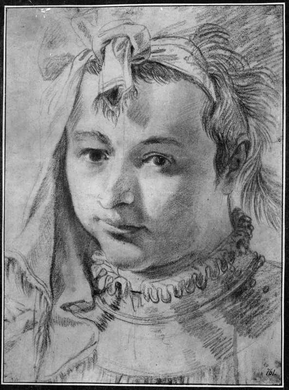 Head of a Young Boy with Head-cloth