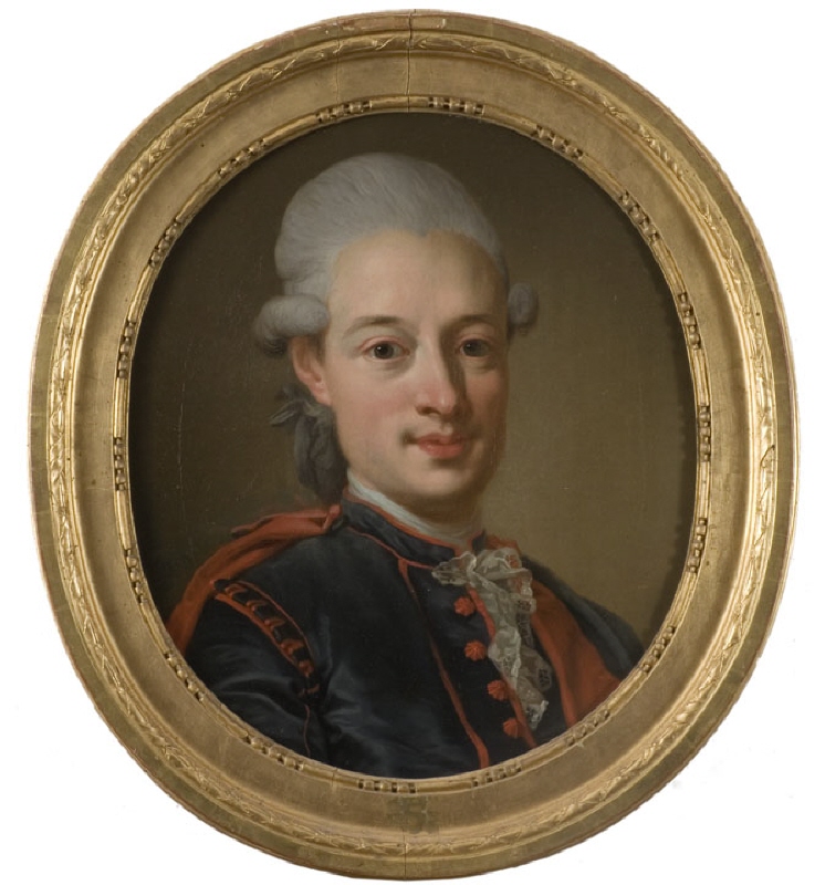 Gudmund Jöran Adlerbeth (1751-1818), friherre, kansliråd, författare, antikvarie, direktör i Svenska Akademien, gift med Karin Ridderberg