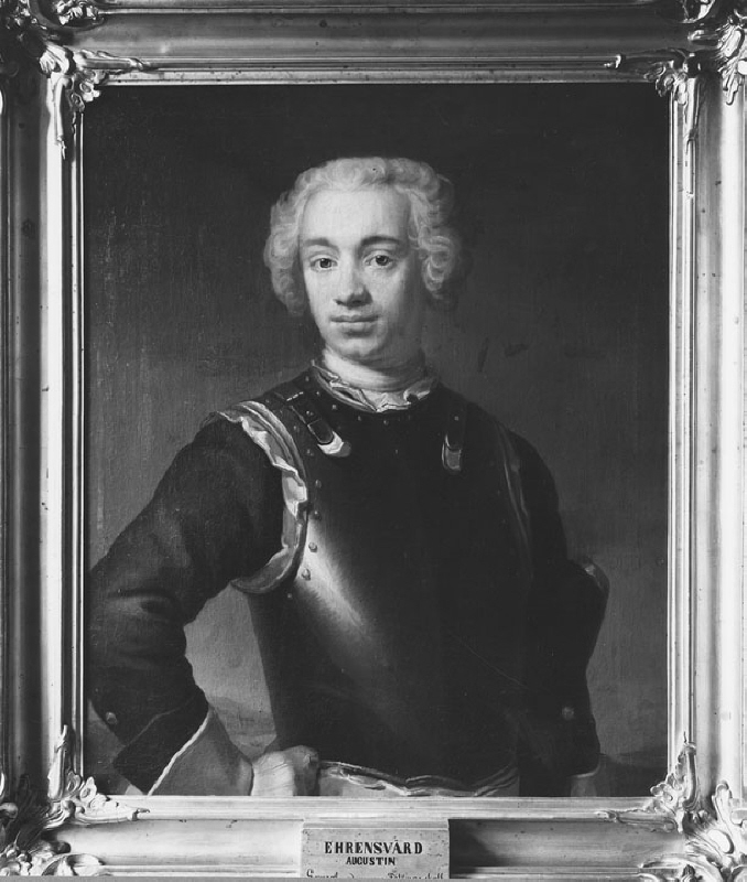 Augustin Ehrensvärd (1710-1772), greve, fältmarskalk, gift med Catharina Elisabet Adlersheim