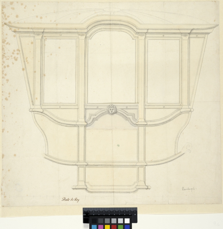 Design for the Side of the Ceremonial Carriage of Charles XI
