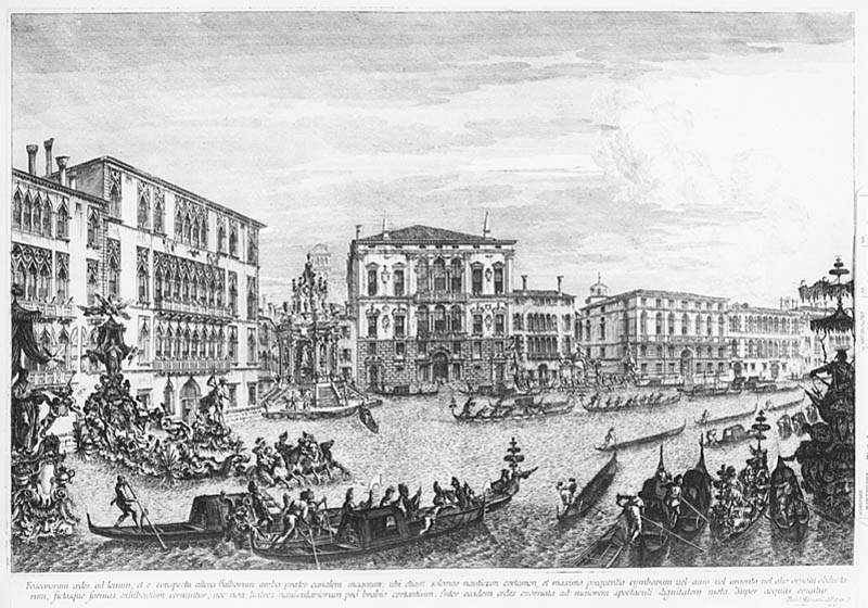 Palazzo Foscari, Palazzo Balbi. Ur Vyer från Venedig, 22 blad
