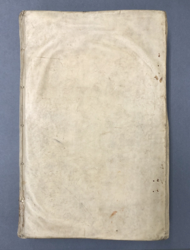 Inbunden tryckt bok, "Scriptoris vere catholici" av Xanthapulos. Exlibris Magnus Gabriel de la Gardie