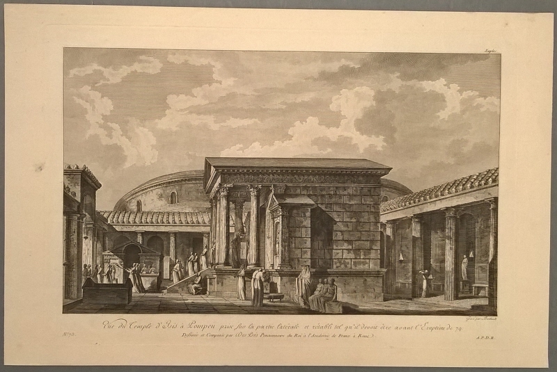 Isis tempel i Pompeji