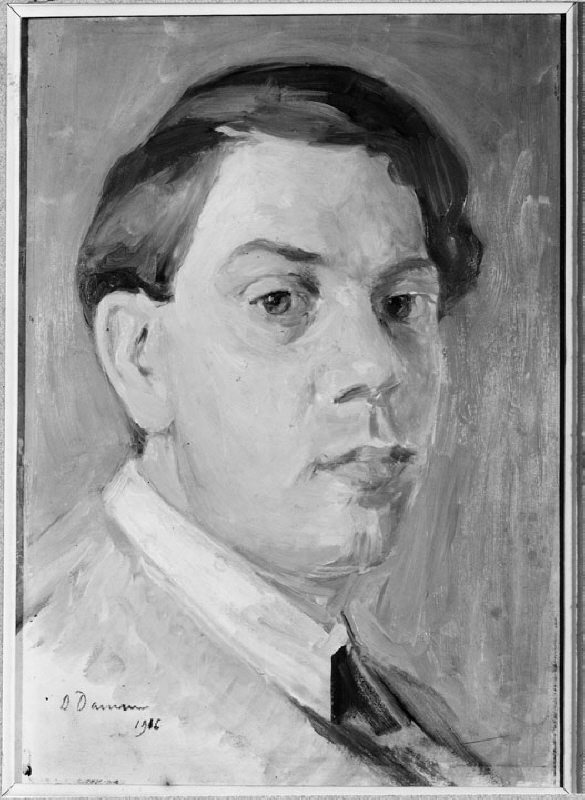 Bertil Damm (1887-1942), artist, professor at the Academy of Fine Arts