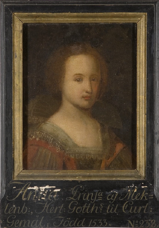 Anna, 1533-1602,  prinsessa av Mecklenburg-Schwerin hertiginna av Kurland