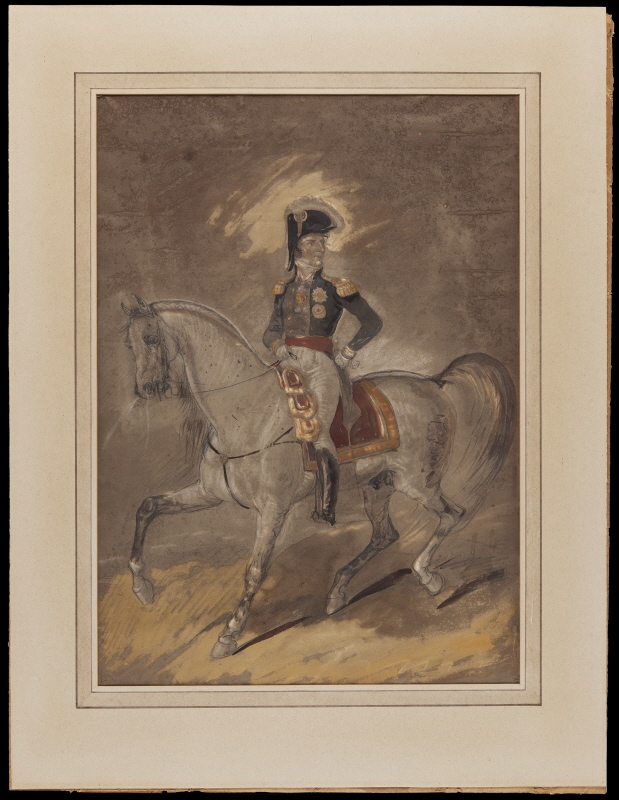 Jean-Baptiste Bernadotte till häst