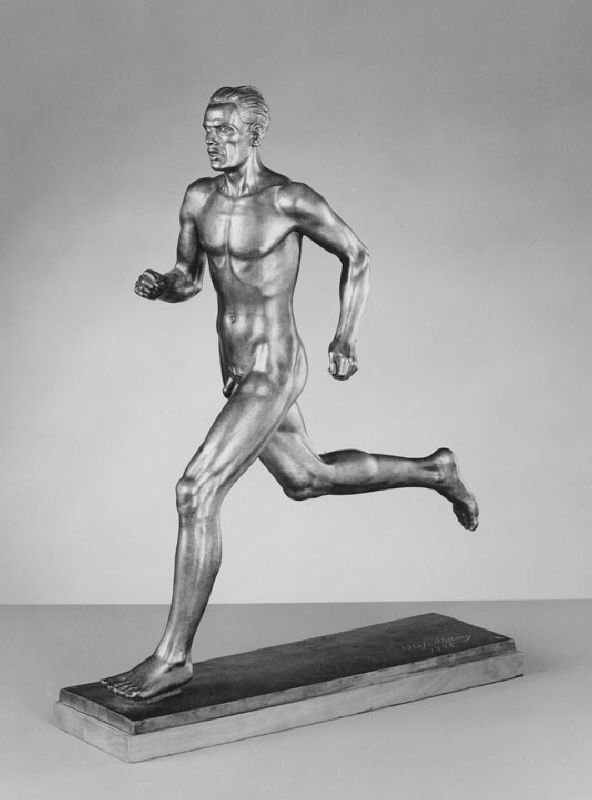 Gunder Hägg (1918-2004), idrottsman, löpare, g.m. Daisy Lundqvist