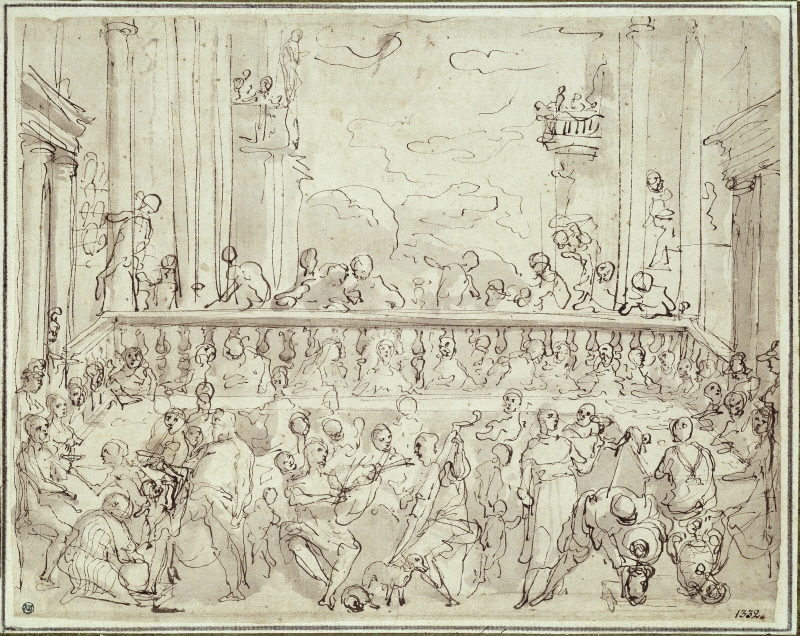 Copy of Veronese´s Wedding in Canaan (Louvre)