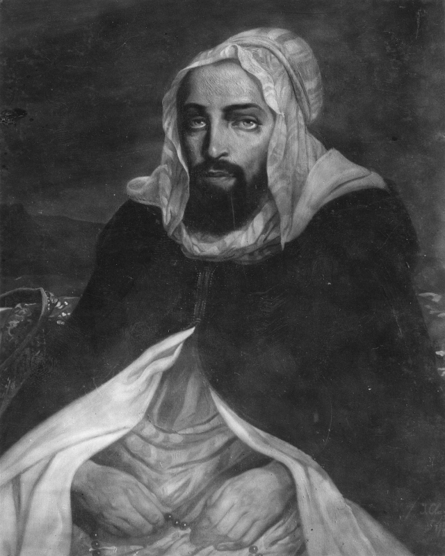 Abd El-Kader (1808-1883), emir of Mascara, Algerian resistance Leader, riter