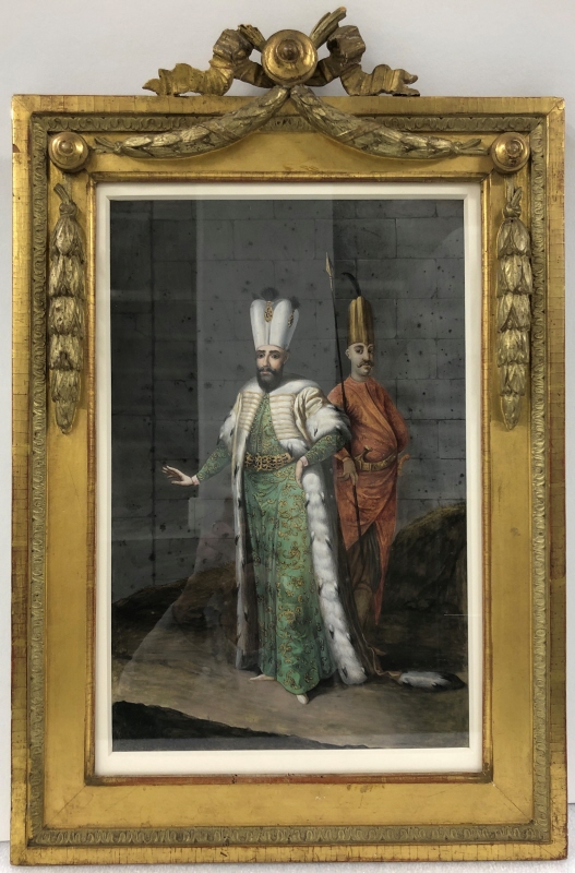 Sultanen och janitscharkårens hövitsman
