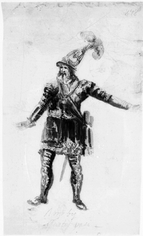 Gustav Vasa, figurstudie