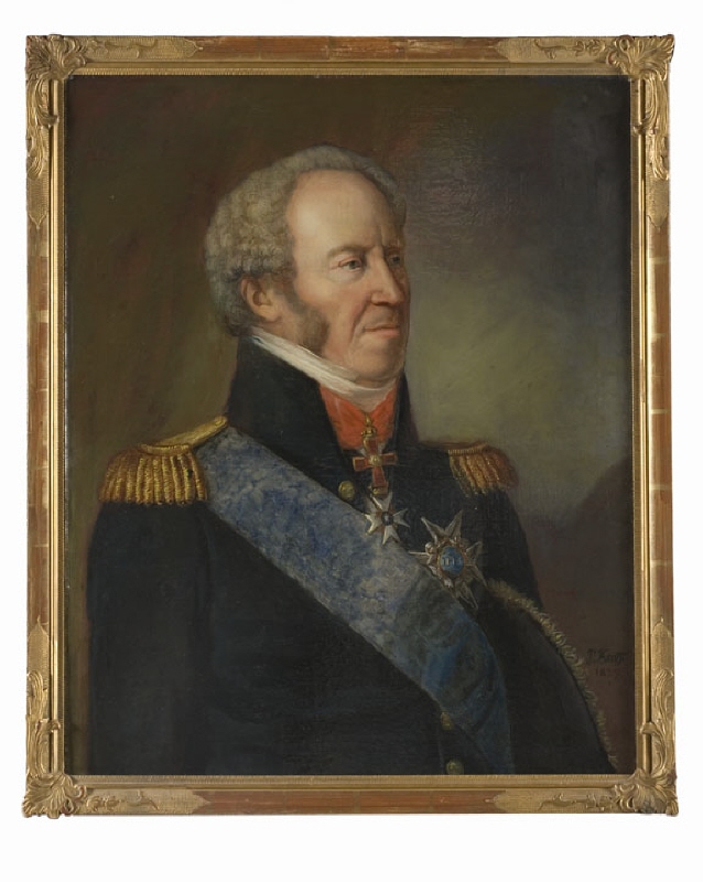 Mattias Rosenblad (1758-1847), count, prime minister of Justice, married to Charlotta Maria Toutin
