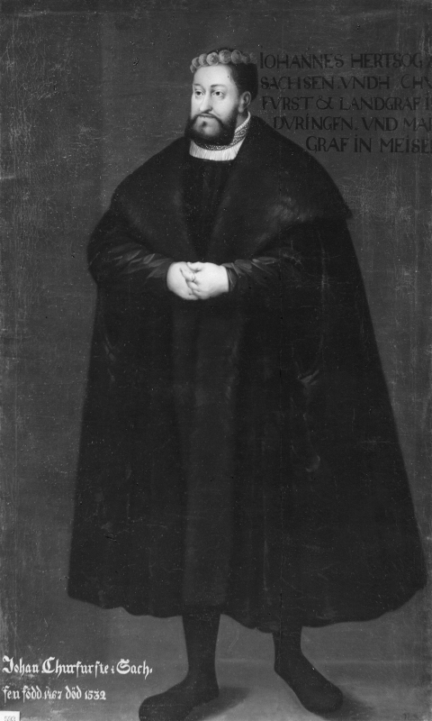 Johan den beständige, 1469-1532, kurfurste av Sachsen