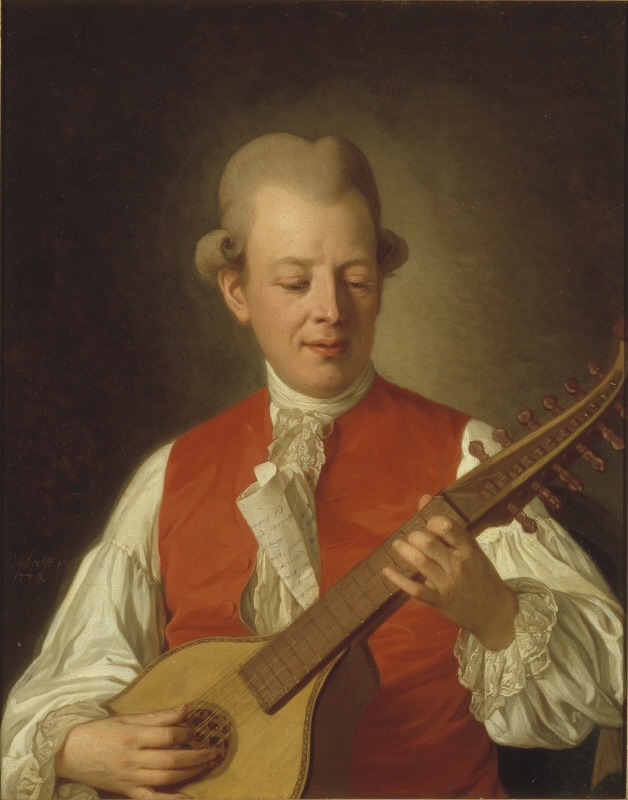 Carl Michael Bellman (1740-1795), kunglig sekreterare och skald, 1779