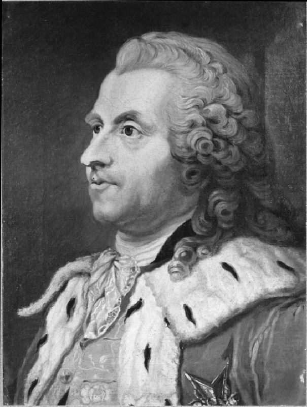 Carl Gustaf Tessin (1695-1770), count, councillor, courtier, president of the civil service division, director, diplomat, married to countess Ulrika Lovisa Sparre of Sundby