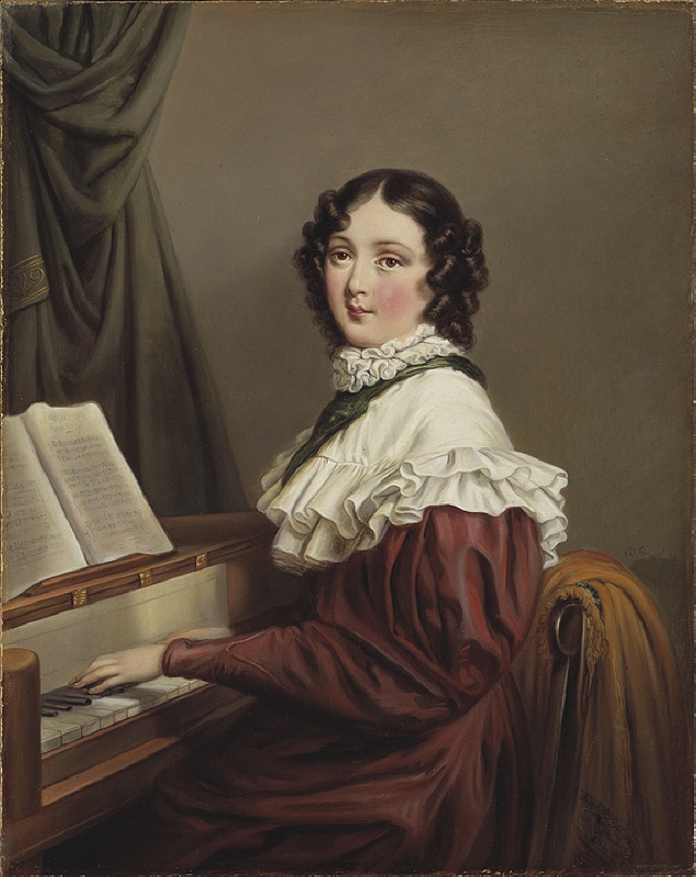 Mathilda d’Orozco, g. 1. Cenami, 2. Montgomery-Cederhielm,3. Gyllenhaal (1796–1863), tonsättare, sångare