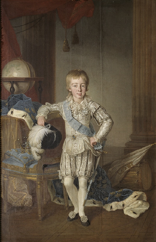 Gustav IV Adolf (1778-1837), kung av Sverige, gift med Fredrika Dorotea Vilhelmina av Baden