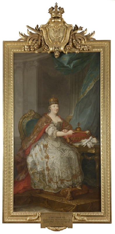 Maria Teresia (1717-1780) tysk-romersk kejsarinna drottning av Österrike Böhmen och