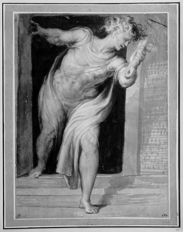  Study for the angel who rescued St. Peter.