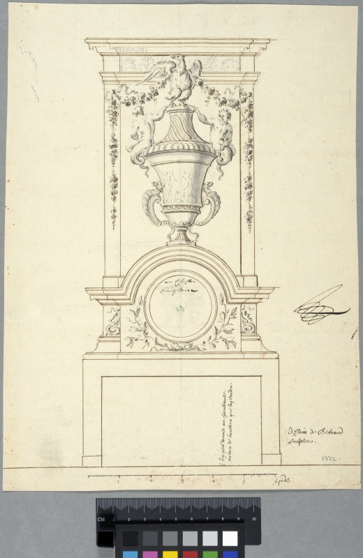 Chimneypiece with an Urn