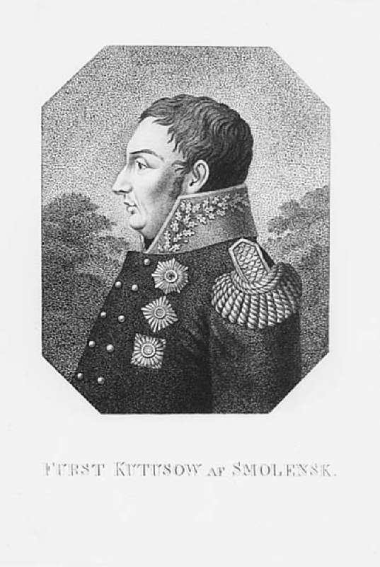 Furst Kutusow av Smolensk (1745-1813), fältmarskalk