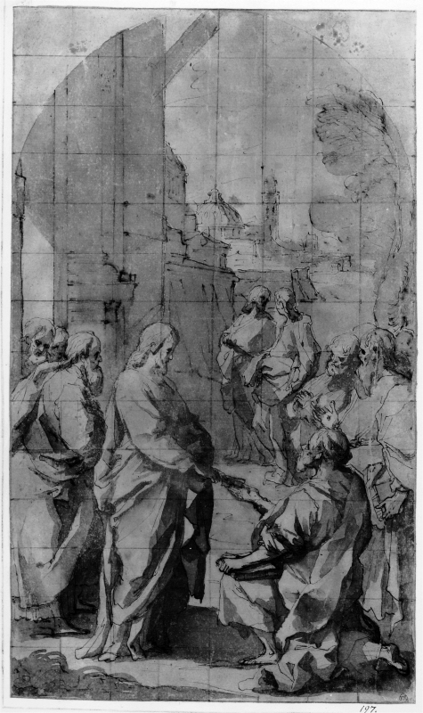  Christ handing the key to St. Peter