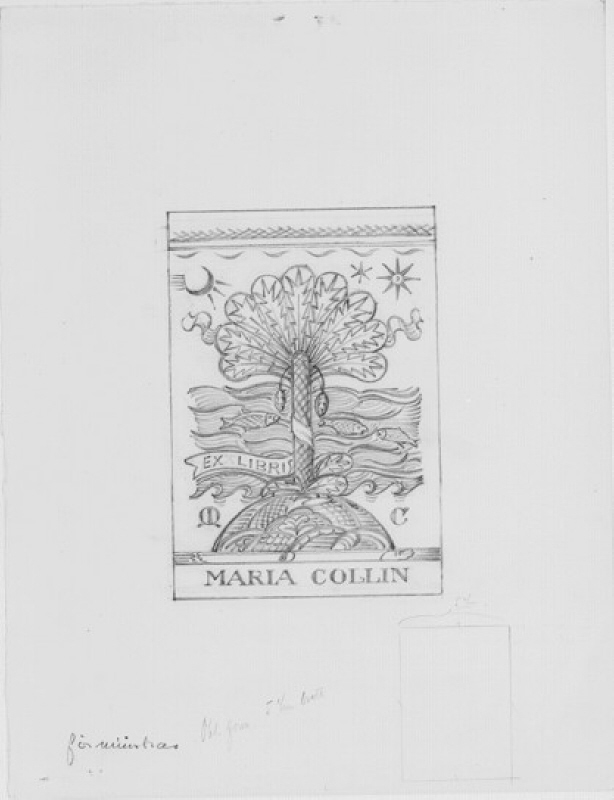 Exlibris. Maria Collin