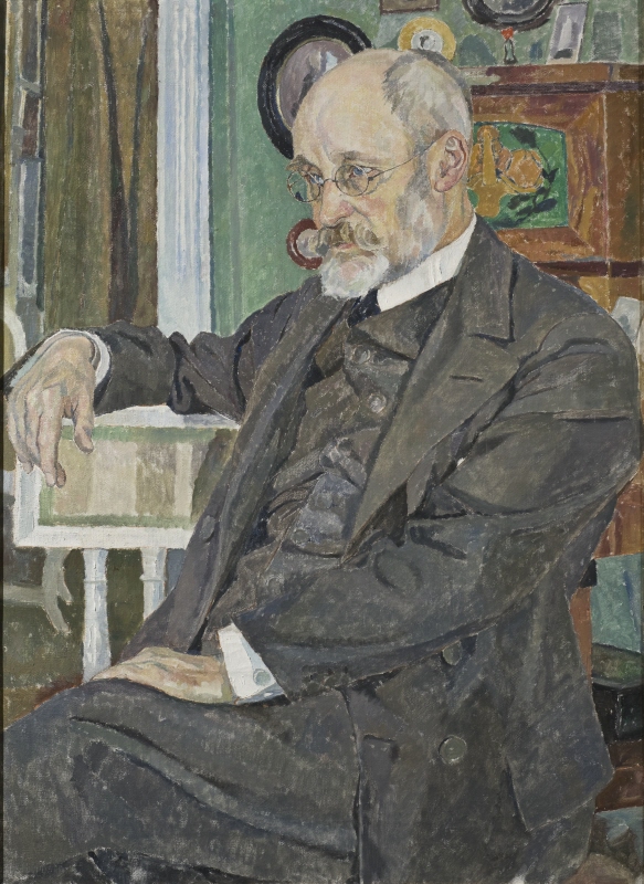 Nils Kreuger (1858-1930), artist, 1924