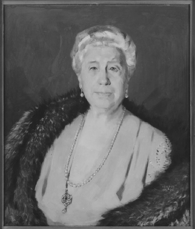 Emma Carolina (Aline) Hasselroth, 1880-1958, född Nyström, gift med landshövding Bror Carl Hasselrot
