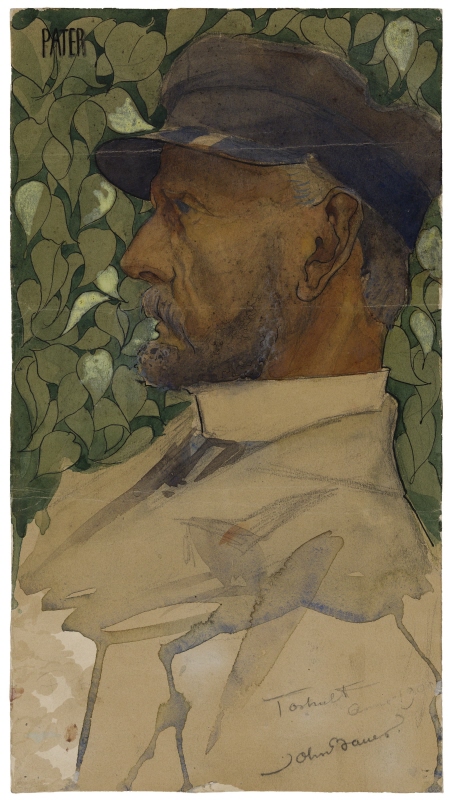 Joseph Bauer (1849-1921), charkuterist, tysk verksam i Sverige, konstnärens far, g.m. Emma Wadell