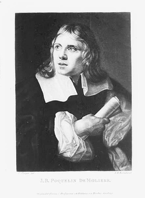 J.B. Poquelin de Moliere, 1622-1673, lustspelsförf.....