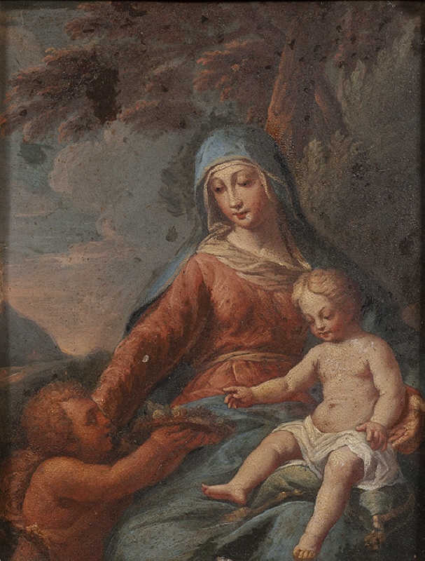 Madonna med barnet och Johannes