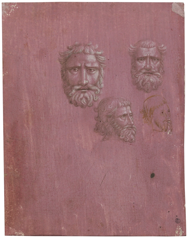 Four Male Heads