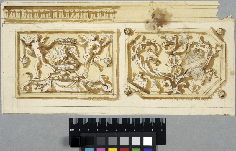 Study for Decorative Wall Panelling