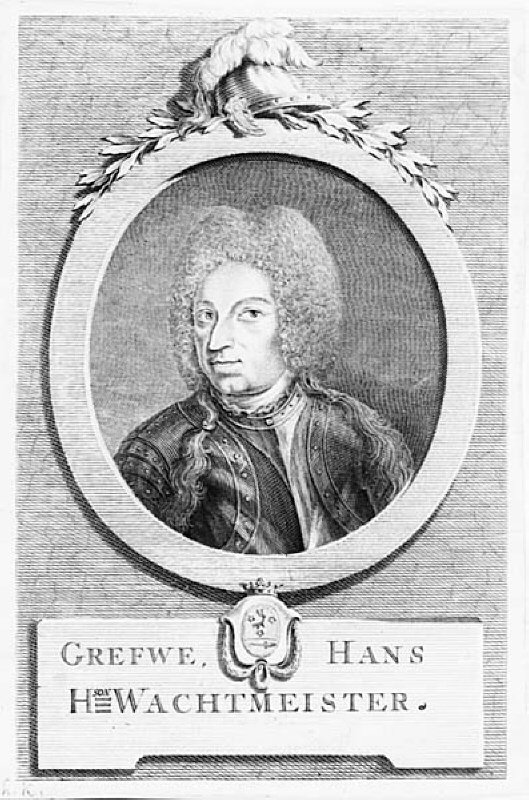 Porträtt av greven och amiralen Hans Hson Wachmeister