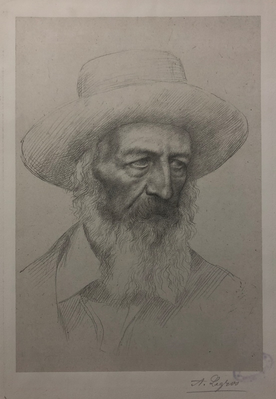 Porträtt av Lord Tennyson