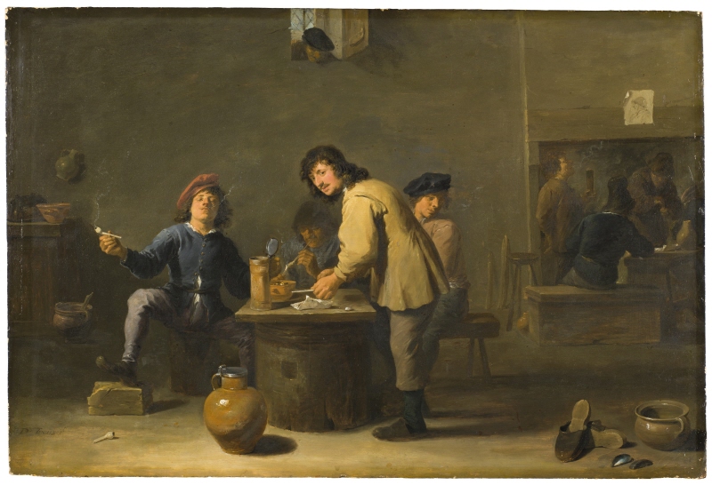 Tavern Scene with Pipesmokers