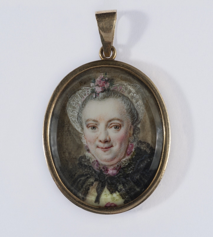 Porträtt sannolikt föreställande grevinnan Ulrika Lovisa Tessin, född Sparre (1711-1768)