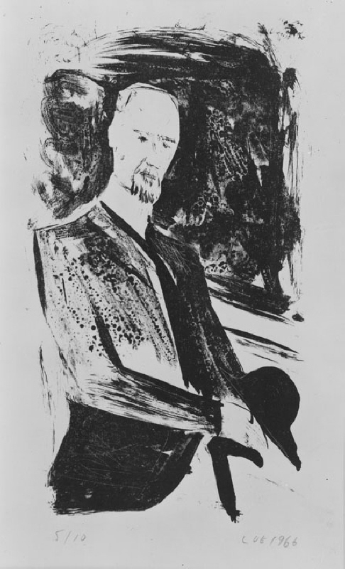 Vilhelm Ekelund (1880-1949), author, poet, married to Anna Margareta Hov