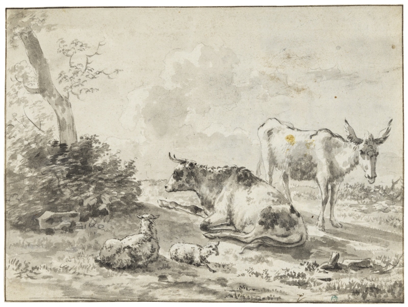 Landscape with Livestock