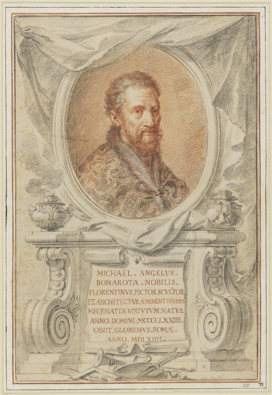 Portrait of Michelangelo Buonarotti